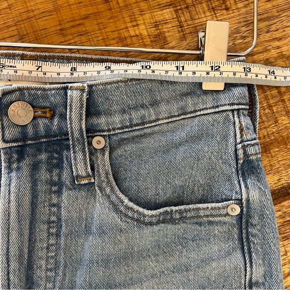 Madewell The Perfect Vintage Jean Light Wash Straight Leg 24P High Rise - Picture 6 of 12
